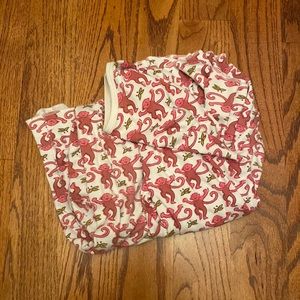 Roller rabbit pink monkeys